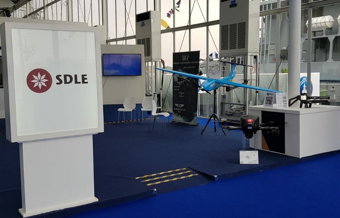 SDLE presenta en IDEX su última innovación en UAV para fuerzas especiales