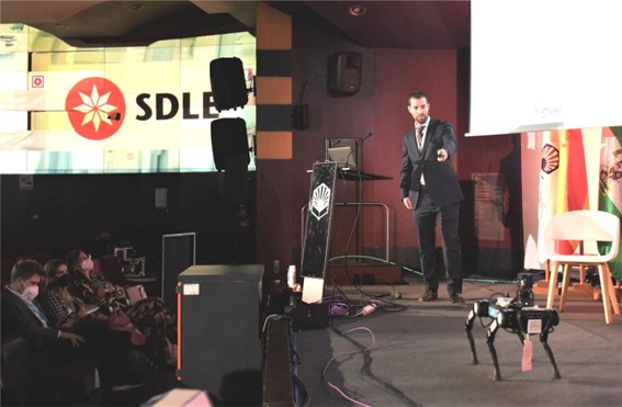 SDLE presenta su innovador robot en Córdoba